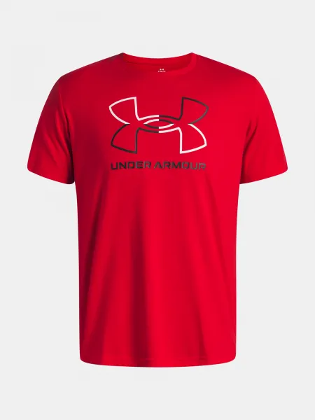 Men's T-shirt Under Armour UA GL FOUNDATION UPDATE SS-RED - Men's