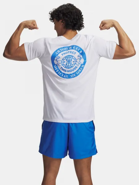 Men's T-shirt Under Armour UA ARMOUR CLUB SS-WHT - Men's