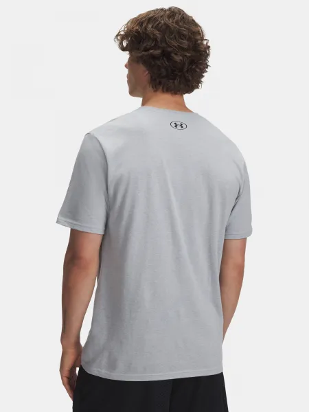 Men's T-shirt Under Armour UA CAMO CHEST STRIPE SS-GRY - Men's
