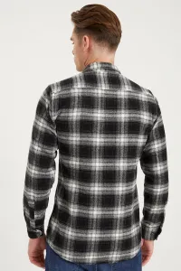 G697 DEWBERRY MEN'S SHIRT-BLACK