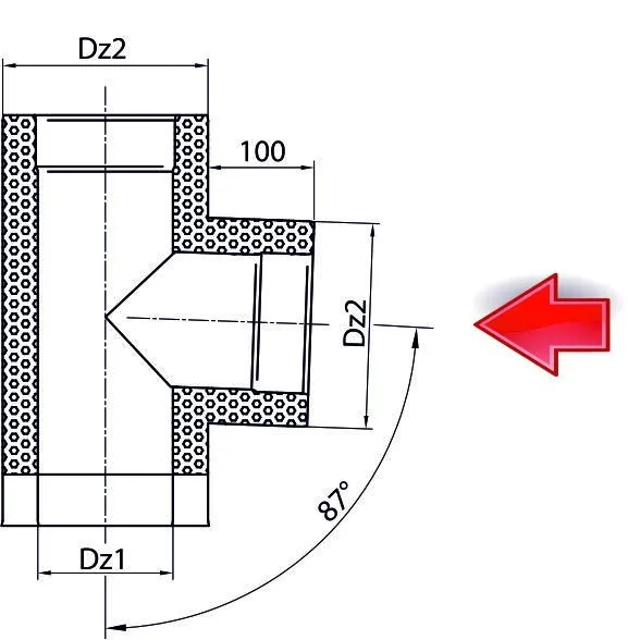 Prodmax | Ukončenie izolácie - horné ø150/ø220 mm nerez NT16/150/220