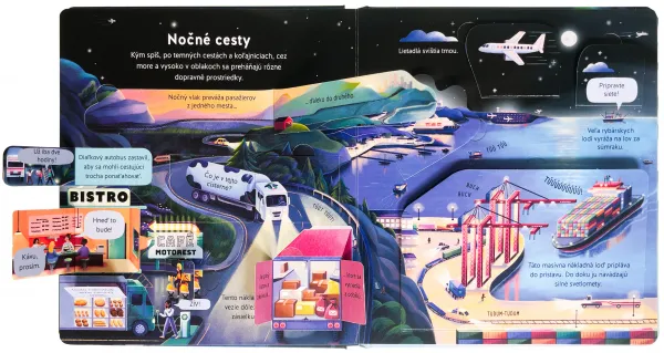 Pozri sa pod obrázok - Čo sa deje v noci