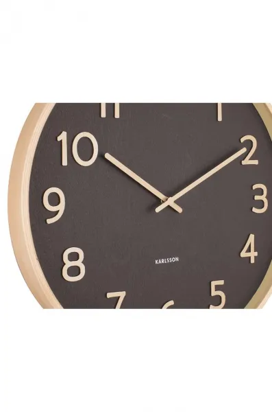 Nástenné hodiny Karlsson Pure Wood