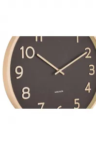 Nástenné hodiny Karlsson Pure Wood