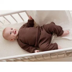 Dojčenské tepláky Koala Pure brown 68 (4-6m)
