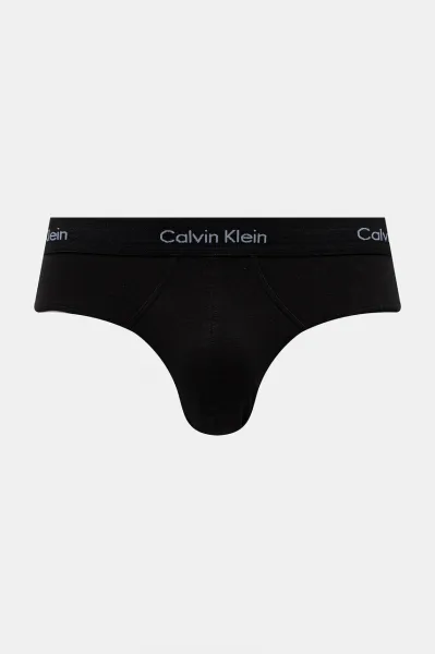 3PACK pánske slipy Calvin Klein čierne (U2661G-VX9) S