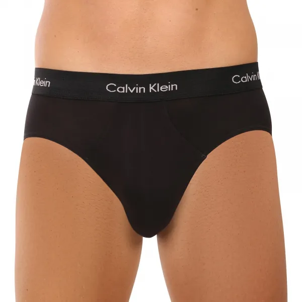 3PACK pánske slipy Calvin Klein čierne (U2661G-VX9) M