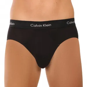 3PACK pánske slipy Calvin Klein čierne (U2661G-VX9) M