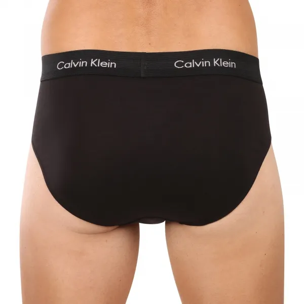 3PACK pánske slipy Calvin Klein čierne (U2661G-VX9) M