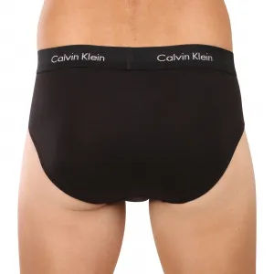 3PACK pánske slipy Calvin Klein čierne (U2661G-VX9) M