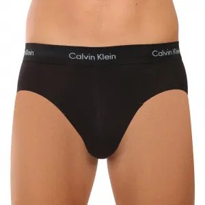 3PACK pánske slipy Calvin Klein čierne (U2661G-VX9) M