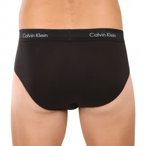 3PACK pánske slipy Calvin Klein čierne (U2661G-VX9) M