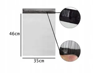 JAKS Obálka plastová kuriérska Rozmery: 400 x 500 mm, počet kusov: 50 ks