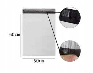 JAKS Obálka plastová kuriérska Rozmery: 400 x 500 mm, počet kusov: 50 ks