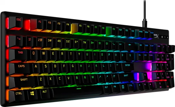 HP Inc. HyperX Alloy Origins PBT HX Blue Gaming Keyboard-US - Klávesnice