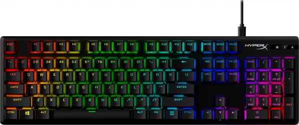 HP Inc. HyperX Alloy Origins PBT HX Blue Gaming Keyboard-US - Klávesnice