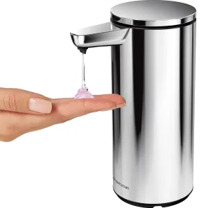 Simplehuman Bezdotykový dávkovač mydla 266 ml,lesklá nerezová oceľ