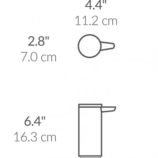 Simplehuman Bezdotykový dávkovač mydla 266 ml,lesklá nerezová oceľ