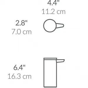 Simplehuman Bezdotykový dávkovač mydla 266 ml,lesklá nerezová oceľ