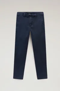 Nohavice Woolrich Classic Chino Pant Melton Blue