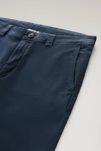 Nohavice Woolrich Classic Chino Pant Melton Blue