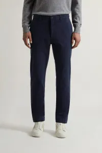 Nohavice Woolrich Classic Chino Pant Melton Blue