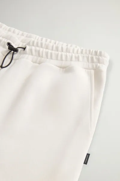 Tepláky Woolrich Interlock Trousers Milky Cream