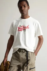 Tričko Woolrich Sheep Graphic T-Shirt Arctic White