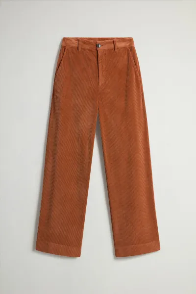 Nohavice Woolrich Corduroy Pant Ginger Bread