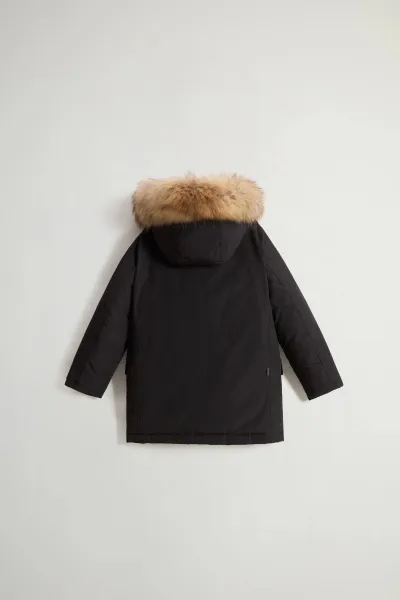Bunda Woolrich Arctic Detachable Fur Parka Black