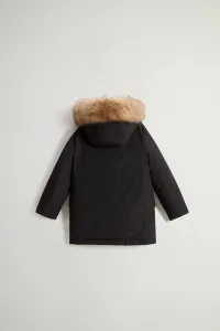 Bunda Woolrich Arctic Detachable Fur Parka Black
