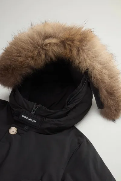 Bunda Woolrich Arctic Detachable Fur Parka Black