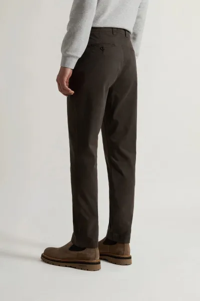 Nohavice Woolrich Classic Chino Pant Dark Green