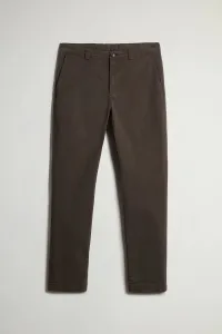 Nohavice Woolrich Classic Chino Pant Dark Green