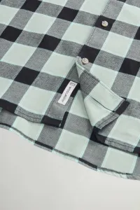 Košeľa Woolrich Light Flannel Check Shirt Sage Check