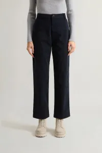 Nohavice Woolrich Classic Stretch Twill Pant Melton Blue