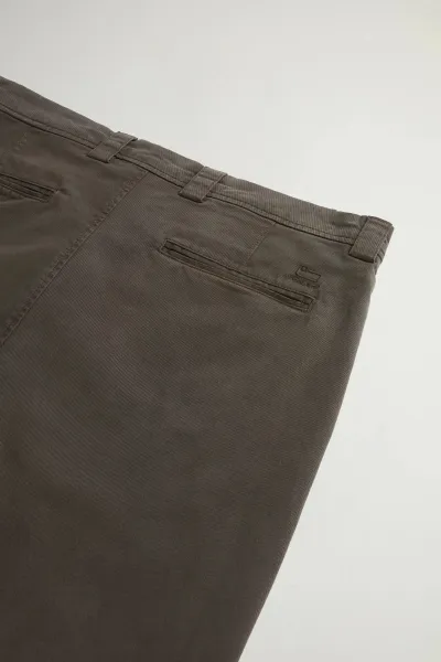 Nohavice Woolrich Classic Chino Pant Dark Green