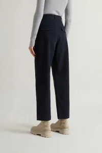 Nohavice Woolrich Classic Stretch Twill Pant Melton Blue