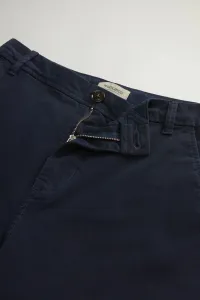 Nohavice Woolrich Classic Stretch Twill Pant Melton Blue