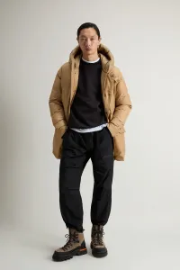 Mikina Woolrich Tech Crewneck Black