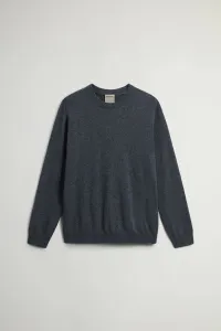 Sveter Woolrich Cashmere Crewneck Charcoal Melange