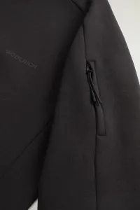 Mikina Woolrich Tech Crewneck Black