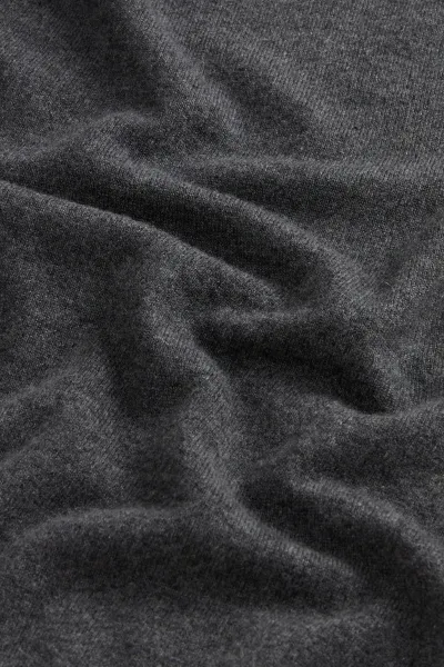 Sveter Woolrich Cashmere Crewneck Charcoal Melange