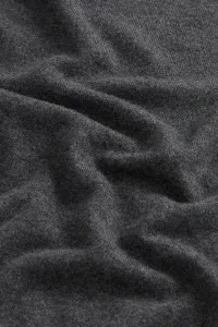 Sveter Woolrich Cashmere Crewneck Charcoal Melange