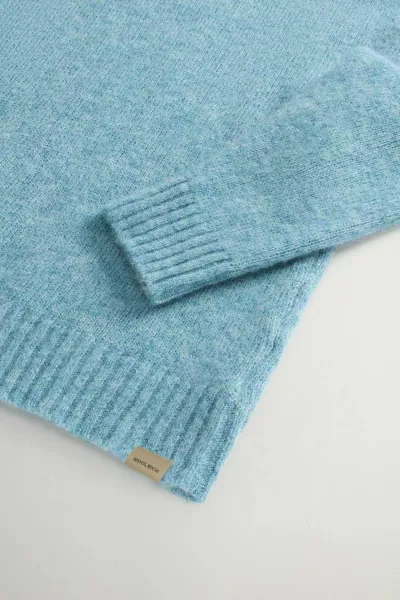Sveter Woolrich Baby Alpaca Crewneck Citadel