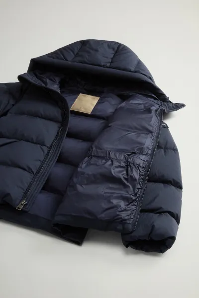Bunda Woolrich Sierra Supreme Down Jacket Melton Blue