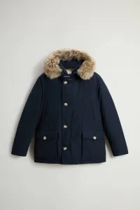 Bunda Woolrich Arctic Detachable Fur Anorak Melton Blue