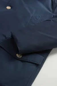 Bunda Woolrich Arctic Detachable Fur Anorak Melton Blue