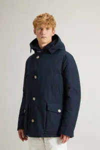 Bunda Woolrich Arctic Detachable Fur Anorak Melton Blue