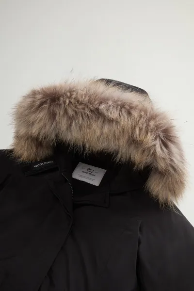 Bunda Woolrich Luxury Arctic Raccoon Parka Black